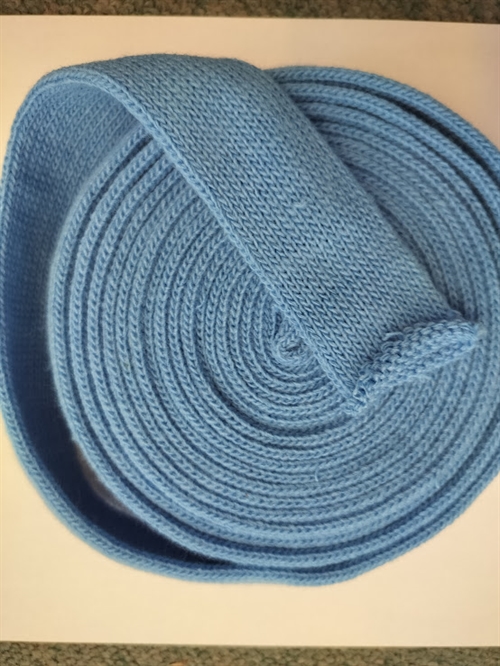 Lyseblå 6cm tubestrik 1m